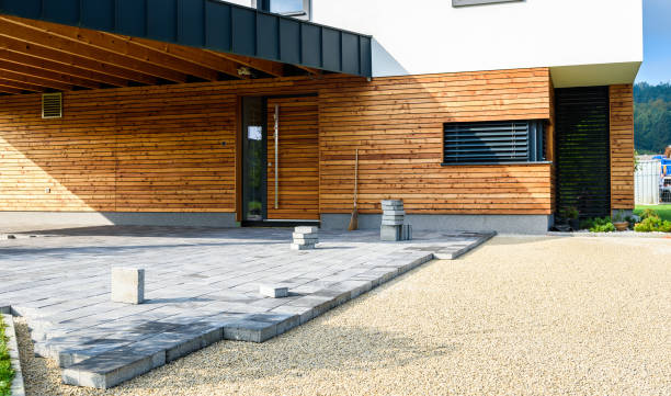 Permeable Paver Driveway in Moose Wilson Road, WY